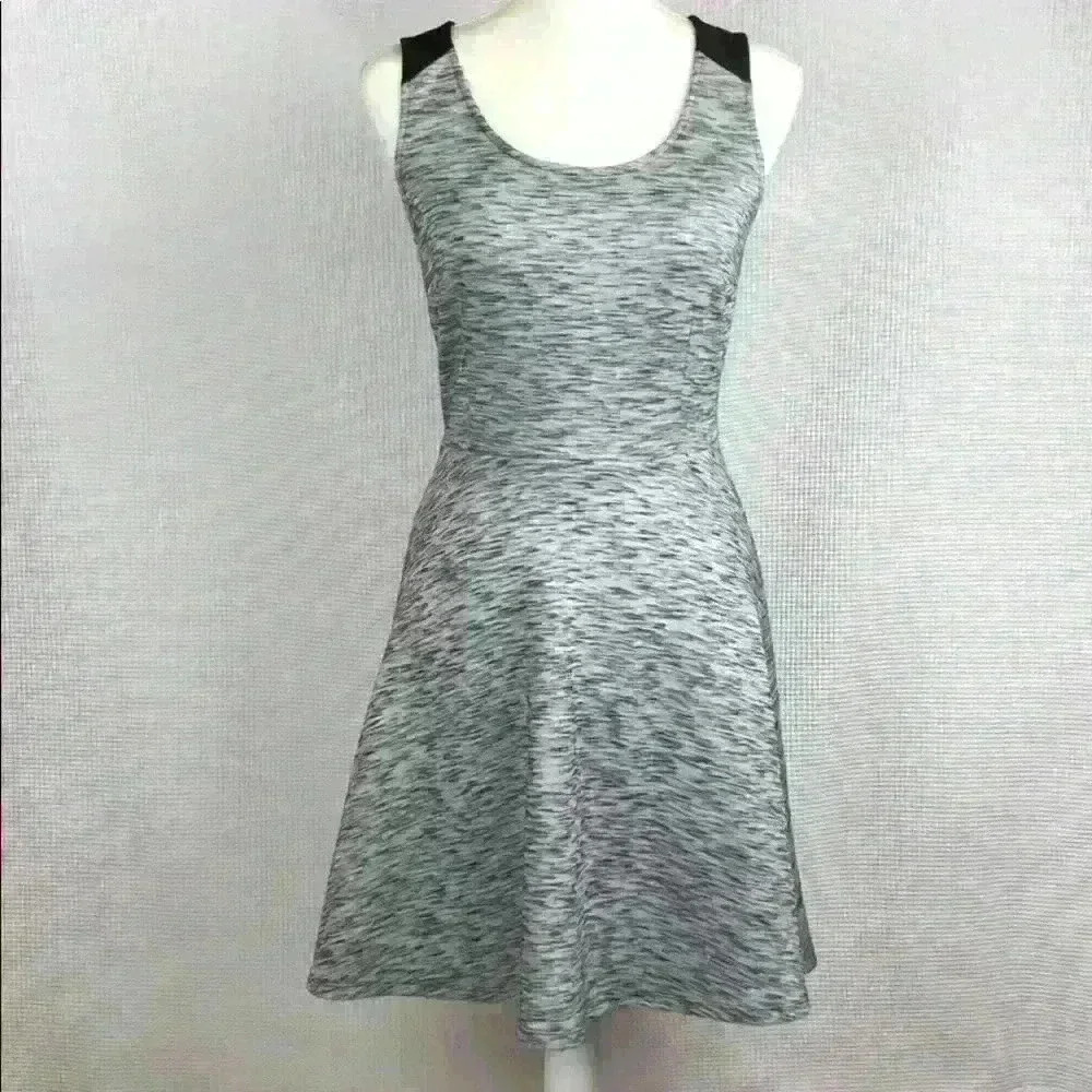 Old Nay Gray/Black Midi Dress Size Small in EUC